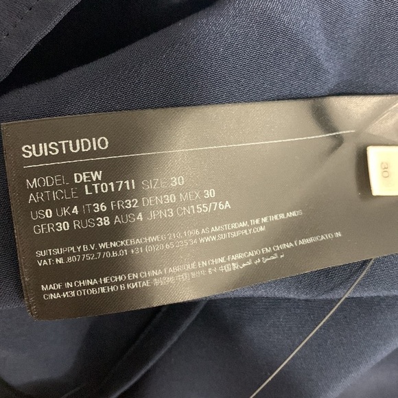 Suistudio Navy Dew top - Picture 12 of 12